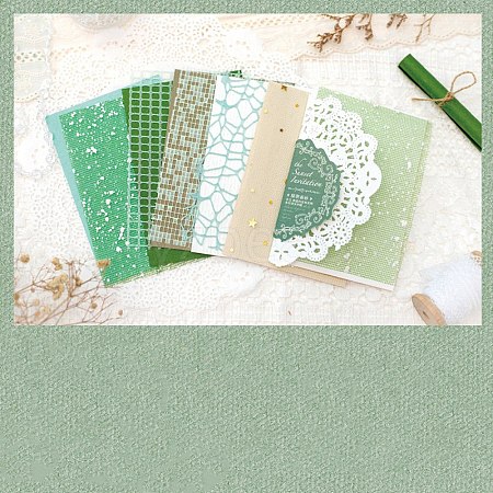 10 Sheets Invitation Card Scrapbook Paper Pad PW-WG50F15-02-1