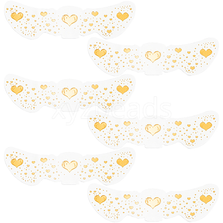 10Pcs Transfer Sticker Proof Removable Temporary Tattoos Stickers DIY-SP0003-65A-06-1