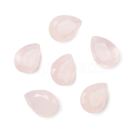 Natural Rose Quartz Cabochons G-C146-01G-1