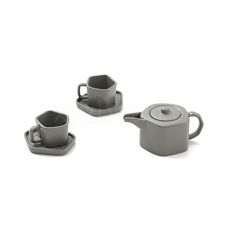 Mini Alloy Tea Set Display Decorations DJEW-G028-03B-1