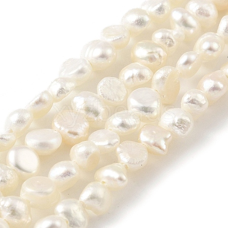 Natural Cultured Freshwater Pearl Beads Strands PEAR-A006-02C-1