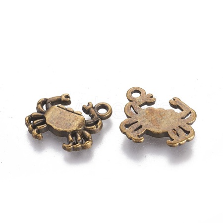 Tibetan Style Pendants TIBEB-A101934-AB-LF-1