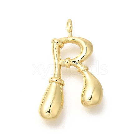 Rack Plating Brass Pendants KK-I722-08G-R-1