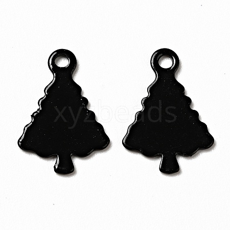 Spray Painted 201 Stainless Steel Charms STAS-G304-28A-1