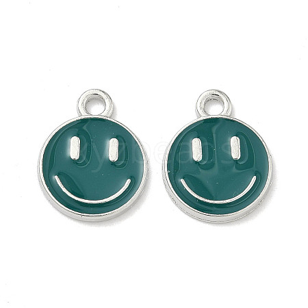 Alloy Enamel Charms ENAM-YW0006-03K-1