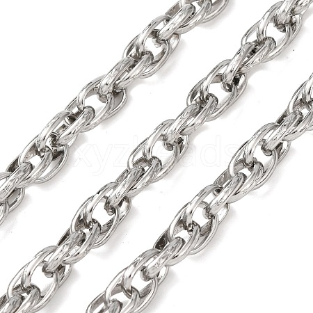 304 Stainless Steel Rope Chains CHS-A021-07C-P-1