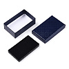 Rhombus Textured Cardboard Jewelry Boxes LS-CBOX-T006-02B-4