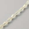 Transparent Electroplate Glass Beads EGLA-TAC0005-01H-1