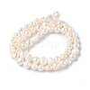 Natural Cultured Freshwater Pearl Beads Strands PEAR-C004-08-3