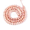 Anti-Tarnish Electroplate Glass Beads Strands GLAA-T025-6mm-11F-3
