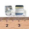 Two Tone Transparent Glass Beads GLAA-NH0001-03G-3