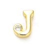 Rack Plating Brass Cubic Zirconia Beads KK-L210-008G-J-1