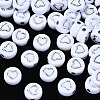 Opaque White Acrylic Beads MACR-Q242-005-1