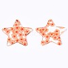 Transparent Clear Cellulose Acetate(Resin) Pendants LS-KY-T040-64D-2