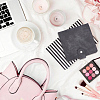 5 Inch PU Leather Cover Garden Seed Storage Organizer 2-Ring Binder Album AJEW-SP0004-72B-5