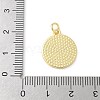 Brass Enamel Pendants KK-P294-29G-3