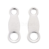 Brass Chain Tabs KK-L205-01S-3