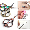 420 Stainless Steel Retro-style Sewing Scissors for Embroidery TOOL-WH0127-16AB-5