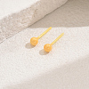 Round Porcelain Stud Earrings PV8744-4-1