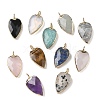 Natural & Synthetic Mixed Stone Pendants G-G012-13G-1