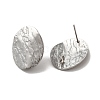 Non-Tarnish 304 Stainless Steel Stud Earrings Findings X-STAS-B041-02P-1