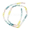 Electroplate Glass Beads Strands EGLA-D300-05-15-5