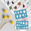 Acrylic Earring Handwork Template DIY-WH0359-045-6