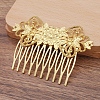 Brass Hair Comb Findings PW-WGEBCA5-03-1