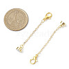 3Pcs 3 Styles Brass Magnetic Clasps AJEW-JB01295-3