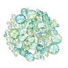 Two Tone Transparent Acrylic Beads OACR-Z041-15-1