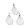 Natural Quartz Crystal Pendants G-F739-03P-04-2