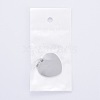 304 Stainless Steel Stamping Blank Tag Pendants STAS-P055-04P-8