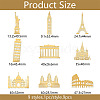 Nickel Decoration Stickers DIY-WH0450-054-2