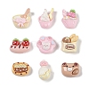 Opaque Resin Imitation Food Decoden Cabochons CRES-M036-01-1