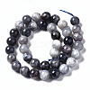Natural Iolite Beads Strands G-N328-50C-01-2