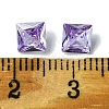 Cubic Zirconia Cabochons ZIRC-P116-01B-15-3