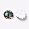 Glass Cabochons GLAA-WH0015-22F-05-1