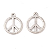 Tibetan Style Alloy Pendants TIBEP-K67-AS-RS-1