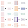 BENECREAT 10 Sets 10 Styles Paper Envelopes & Letter Papers Set DIY-BC0002-81-5