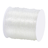 0.8mm Crystal Polyester Threads Transparent Jewelry Bracelet Beading Wire Cords EW-PH0001-0.8mm-02-1