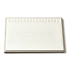 Rectangle Imitation Leather Jewelry Necklace Display Tray ODIS-K005-04-1