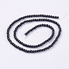 Eco-Friendly Dyed Glass Pearl Round Beads Strands LS-HY-A002-3mm-RB080-2