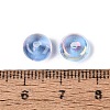Baking Paint Electroplate Transparent Glass Beads EGLA-Q141-01B-A07-3