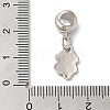 Rack Plating Alloy Enamel European Dangle Charms PALLOY-S189-09P-02-3