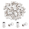 Unicraftale 50Pcs 303 Stainless Steel Beads STAS-UN0055-78-1