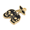 Halloween Theme Alloy Enamel Pendants ENAM-N056-225H-G-2