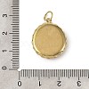 Baking Paint 304 Stainless Steel Pendants STAS-C178-01F-3