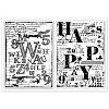 Custom PVC Plastic Clear Stamps DIY-WH0448-0507-8