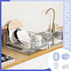  80Pcs 2 Style Kitchen Sink Rack Feets AJEW-NB0005-71-5