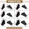 60Pcs 6 Styles Triangle Plastic Furniture Corner Guards AJEW-BC0007-84A-2
